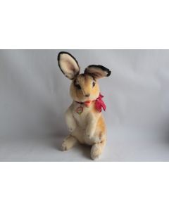 STEIFF Ancienne grande peluche Lapin Manni jouet