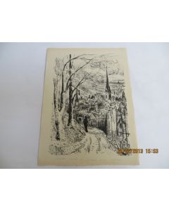 Lithographie originale Leonhard MEISSER