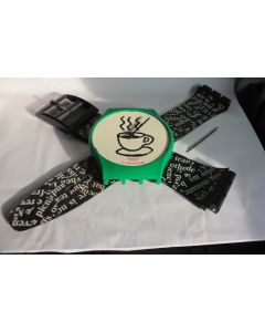 SWATCH Maxi Cappuccino Horloge murale MGG121 vintage