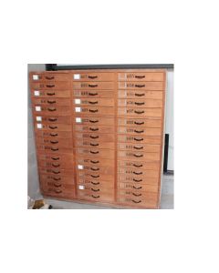 Meuble de métier Atelier militaire 48 tiroirs
