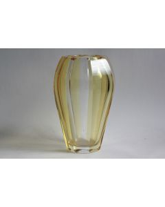 MOSER Vase bicolore Josef Hoffmann Art déco