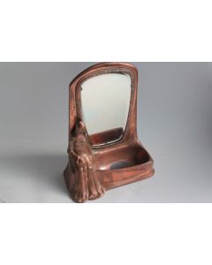 Baguier Miroir Femme Art Nouveau