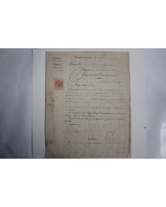 Pli marque Postale timbres impérial 1f50 préfecture Indre en Loire 1869
