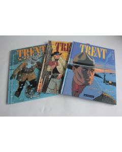 BD Lot 3 premier tomes série Trent Rodolphe Leo EO