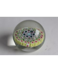 Boule presse-papier Murano Millefiori