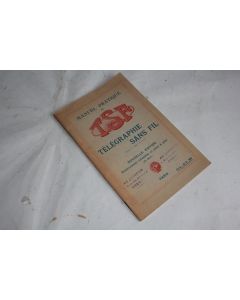 Livre Manuel pratique de T.S.F télégraphie sans fil