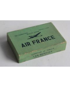 Boîte à Cigarettes carton Air France Les Bergues