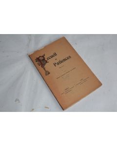 Livre Recueil de 30 patiences / 30 jeux de cartes illustrées par A.J