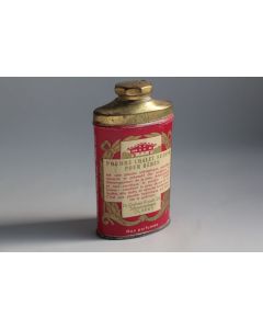 Ancienne boîte publicitaire Talc poudre chalet Suisse pour bébés Glarus