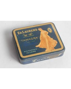Boîte à Cigarettes tôle Ed. Laurens Tanagra