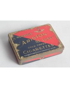 Boîte à Cigarettes tôle Muratti's Ariston de luxe