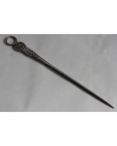 Ouvre lettre Coupe papier argent anglais