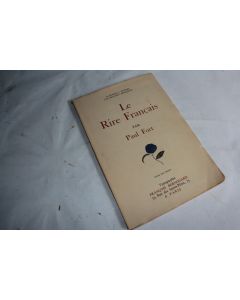 Livre Le rire français Paul Fort avec envoie dédicacé 1928
