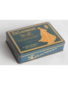 Boîte à Cigarettes tôle Ed. Laurens Tanagra
