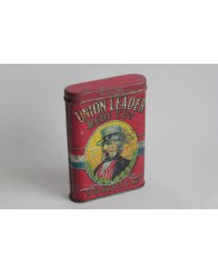 Boîte à Cigarettes tôle Union Leader Redi Cut Tobacco Oncle Sam