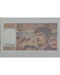 Billet 20 Francs Debussy 1997 F.061 France neuf