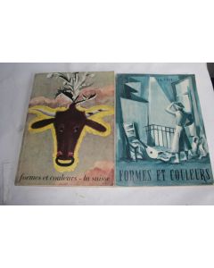 Revues Formes et couleurs La Suisse 1954 n°5/6 et La nuit
