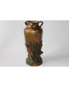 Vase bronze a la cire perdu Art nouveau