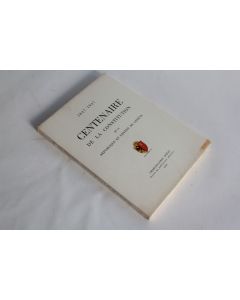 Centenaire de la Constitution république Canton Genève 1947