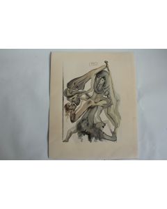 SALVADOR DALI Lithographie La divine comédie Les limbes