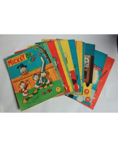 13 Magazines Le Journal de Mickey 1959 n°359 à n°374