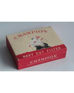 Boîte à Cigarettes carton Champion Navy Cut Filter