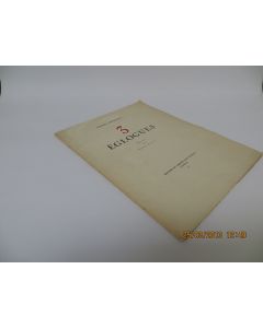 Livre 3 Églogues Charles D'Eternod lithographies Gustav François 