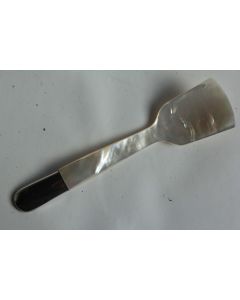 Cuillère à sucre argent et nacre