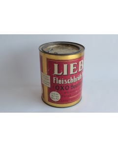 Boîte tôle lithographiée cube bouillon LIEBIG