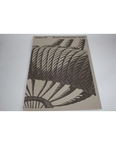 Portfolio Bruno Gentinetta Seile Xylon 37 Gravures 1975