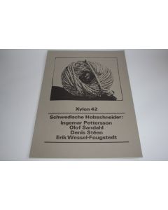 Portfolio Schwedische holzschneider Xylon 42 Gravures 1977