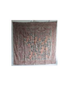Grand foulard carré soie Vidivi Italie