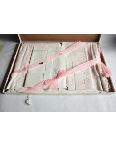 Ancienne parure de lit Drap Lin Dentelle de Luxeuil