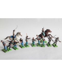 BRITAINS Deetail 12 Soldats Guerre de sécession Jouet Militaire