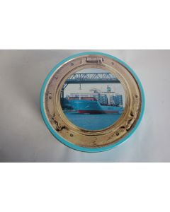 Boîte tôle biscuits Kjeldsens Navire porte-conteneurs Maersk Line