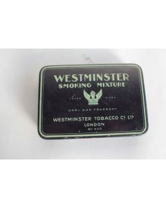 Boîte à Tabac tôle Westminster Smoking mixture London