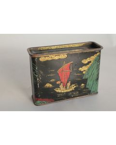 Boîte médicaments tôle Japon Anaquintine Gouttes nasales