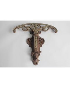 Porte-manteau mural pliant fonte