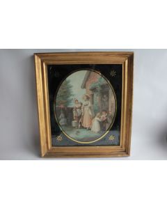 Gravure The morning William Hamilton RA XVIIIe siècle 