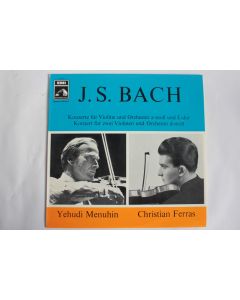 Vinyle 33T Classic J.S. Bach, Yehudi Menuhin, Christian Ferras
