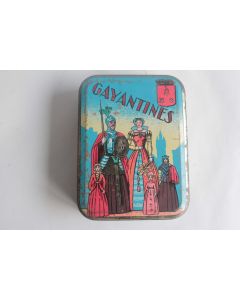 Boîte tôle lithographiée Gayantines R. Garnier Douai