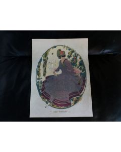 Lithographie  Les Voiles  Percival Pernet