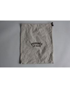 HERMES Le Bain Sac à poussière Housse Dustbag 26,5 x 21,5 cm