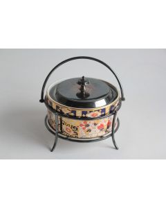 Sucrier porcelaine Imari Davenport Staffordshire