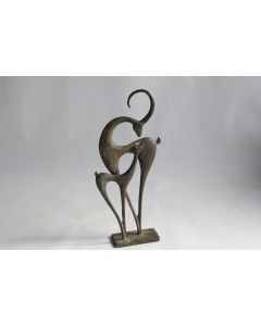 Ancien bronze Capricorne