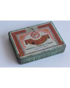 Boîte à Cigarettes tôle Monopole des Tabacs Turquie Constantinople