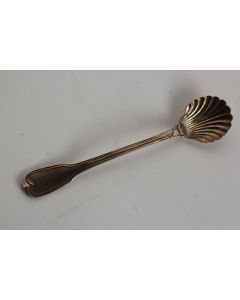 Cuillère à sel argent doré vermeil XVIIIe siècle