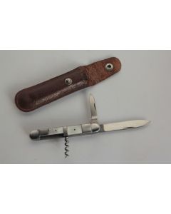 Ancien couteau de poche multifonctions nacre Solingen Stahl