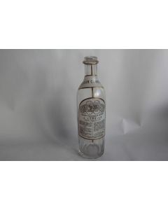 Ancienne bouteille verre émaillé liqueur Combier Saumur Maine et Loire