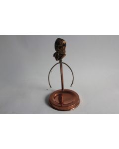 Ancien Porte montre de gousset baguier cuivre